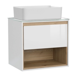 Тумба для ванной комнаты Cersanit Louna 60, 600х489х546 мм