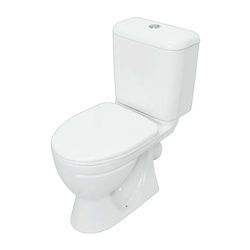 Унитаз-компакт Sanita Стандарт комфорт, косой выпуск, 620x370х780 мм