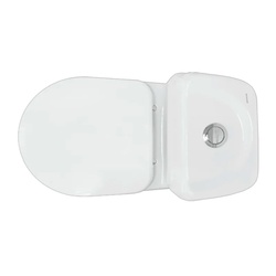 Унитаз-компакт Sanita Кама стандарт, косой выпуск, 640х345х805 мм