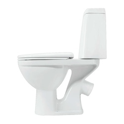 Унитаз-компакт Sanita Марс комфорт, косой выпуск, 640х338х758 мм