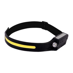 Фонарь Glanzen UFL-0650-8005 LED налобный 10Вт, 1.2А*ч Li-Ion, сенсорный, USB