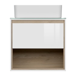 Тумба для ванной комнаты Cersanit Louna 60, 600х489х546 мм