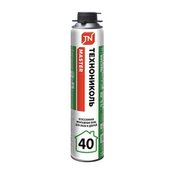 Пена монтажная Технониколь Master 40, профессиональная, всесезонная (1 л)