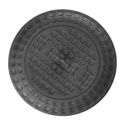 Колодец дренажный d=315/276х1000 мм, три отвода 160 мм, дно и крышка