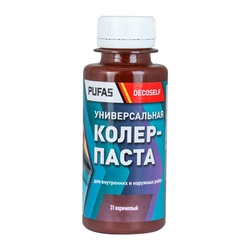 Паста колеровочная универсальная Pufas 31 коричневая (0,1 л)