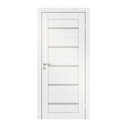 Полотно дверное OLOVI Техас экошпон Дуб Белоснежный 800х2000 мм глухое