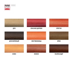 Морилка неводная Pufas Decoself орегон (0,5 л)